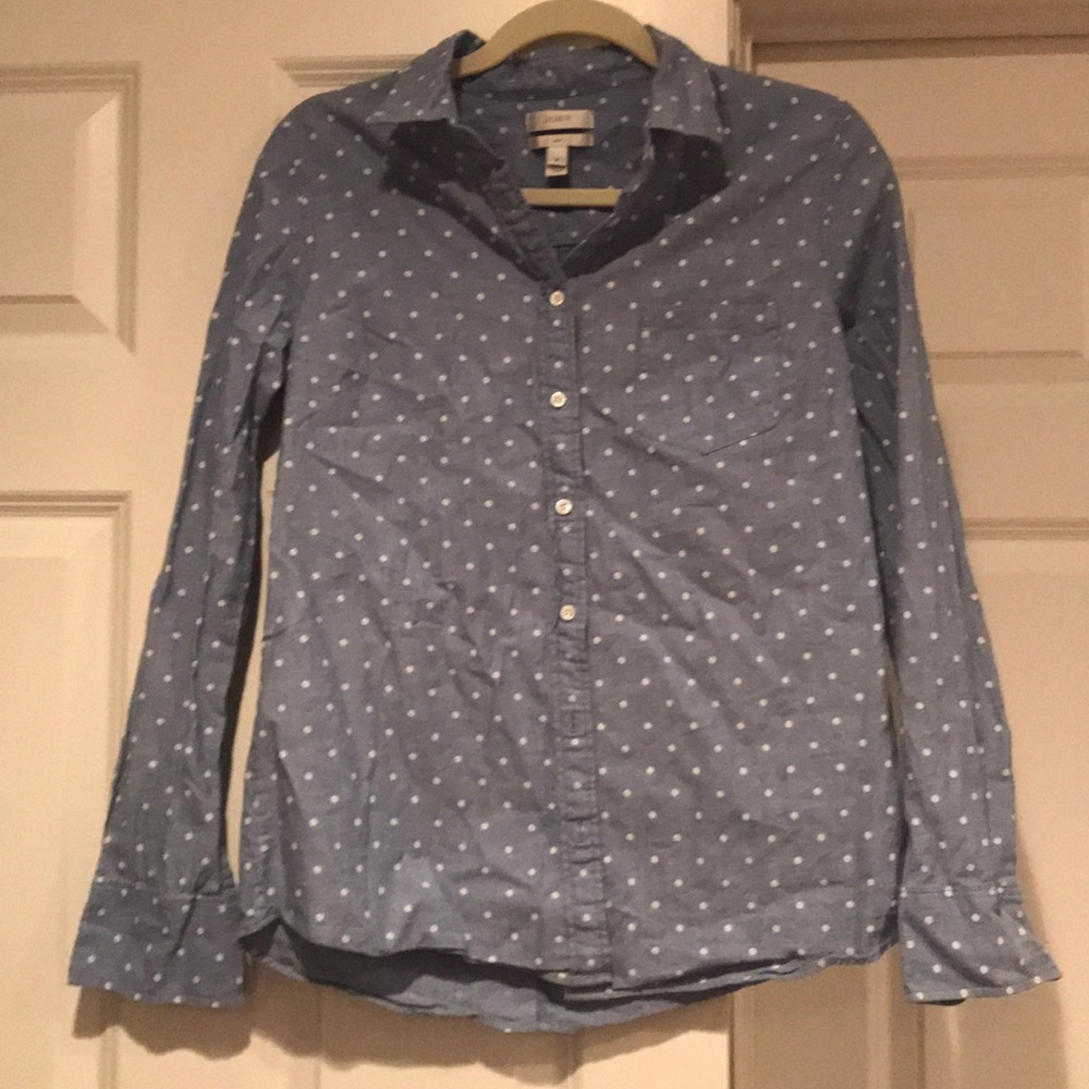 JCrew Chambray button down